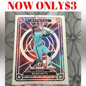 Bo Bichette 2022 Donruss Optic Toronto Blue Jays Baseball Card